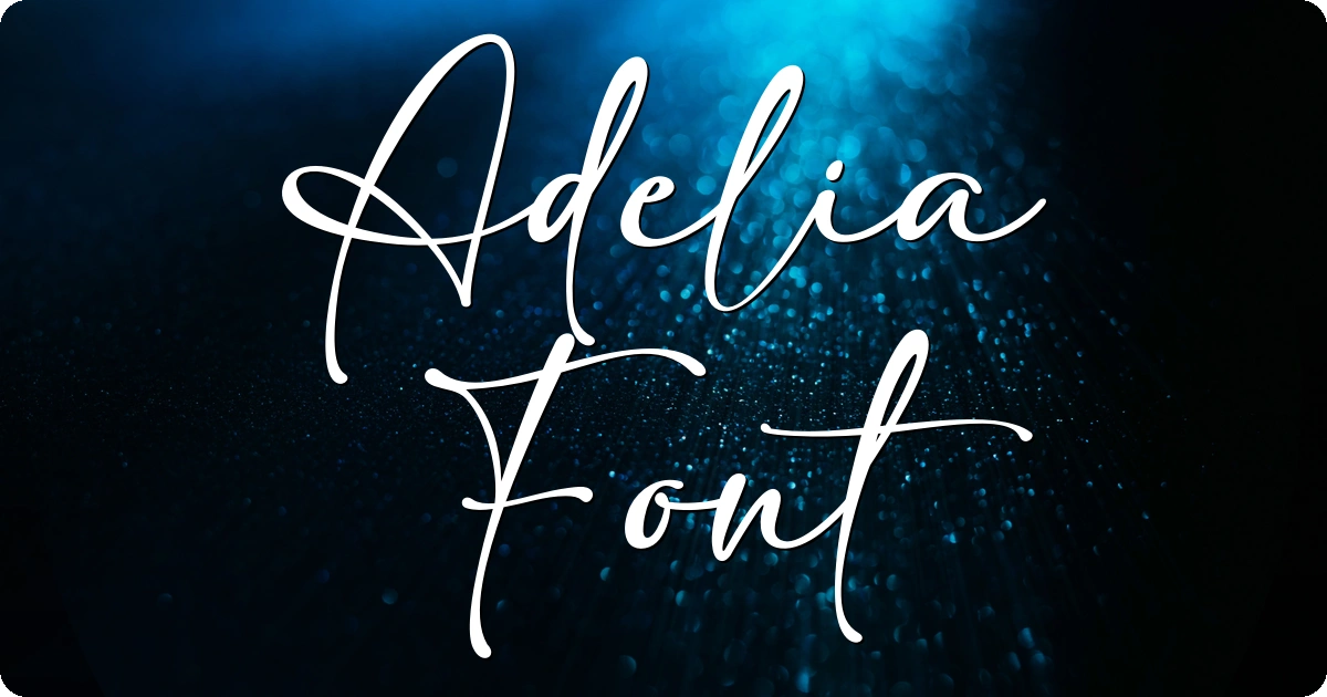 Adelia Font preview