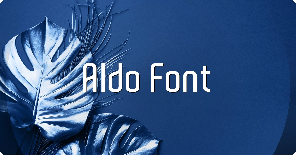 Aldo Font preview
