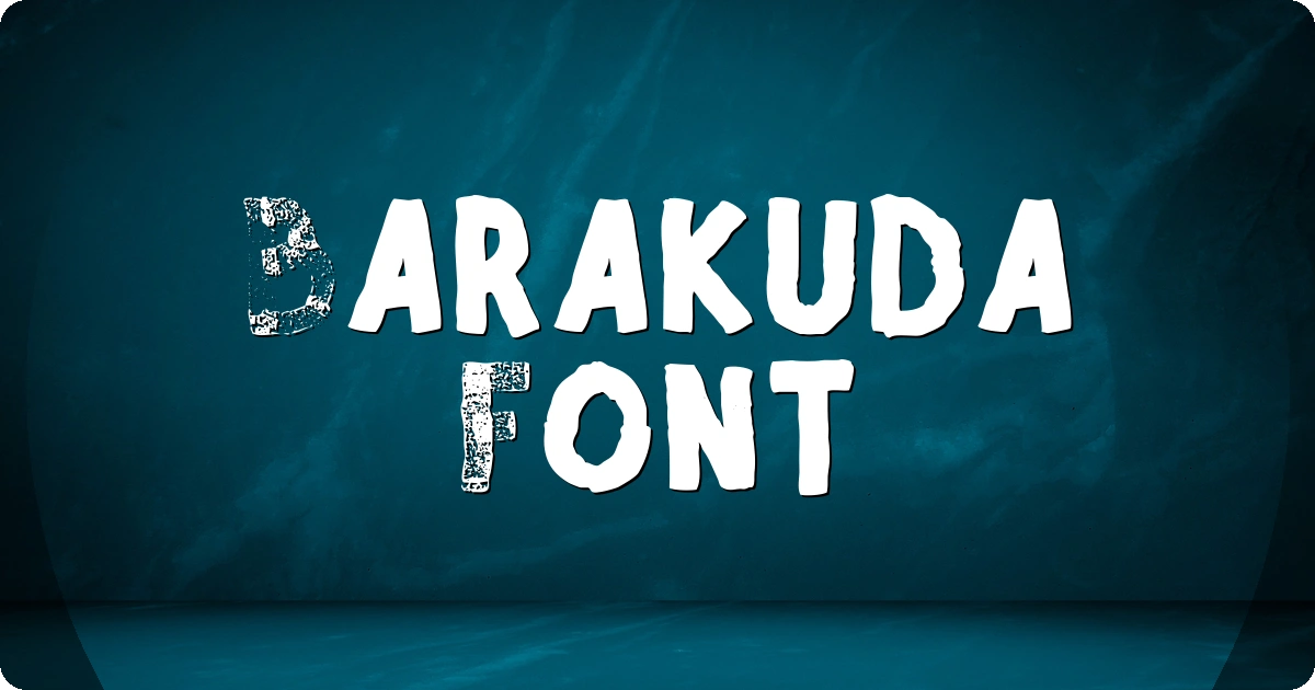 Barakuda Font preview