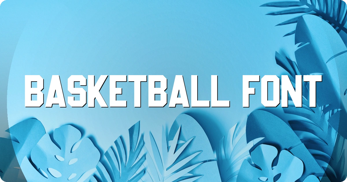 Basketball Font preview