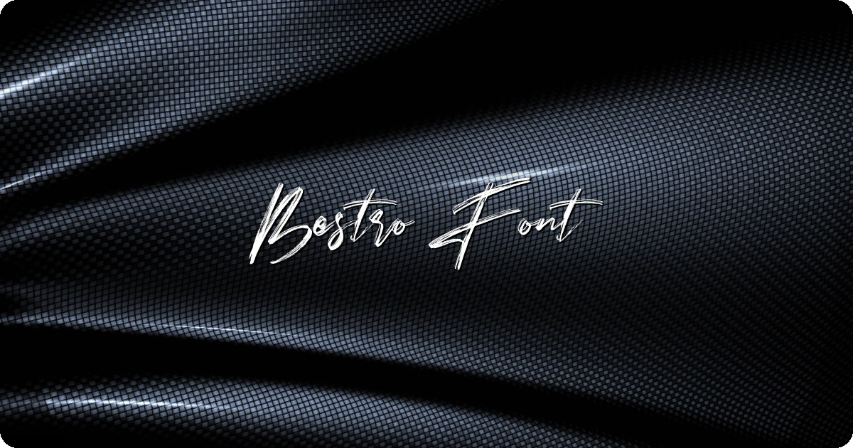 Bestro Font preview
