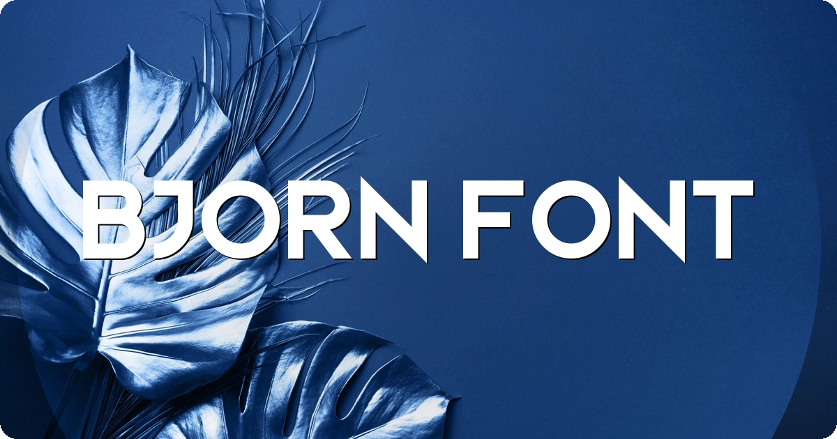 Bjorn Font preview