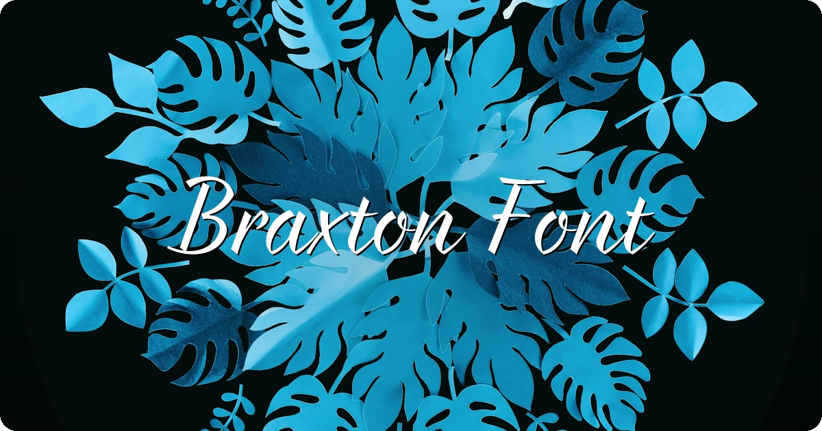 Braxton Font preview