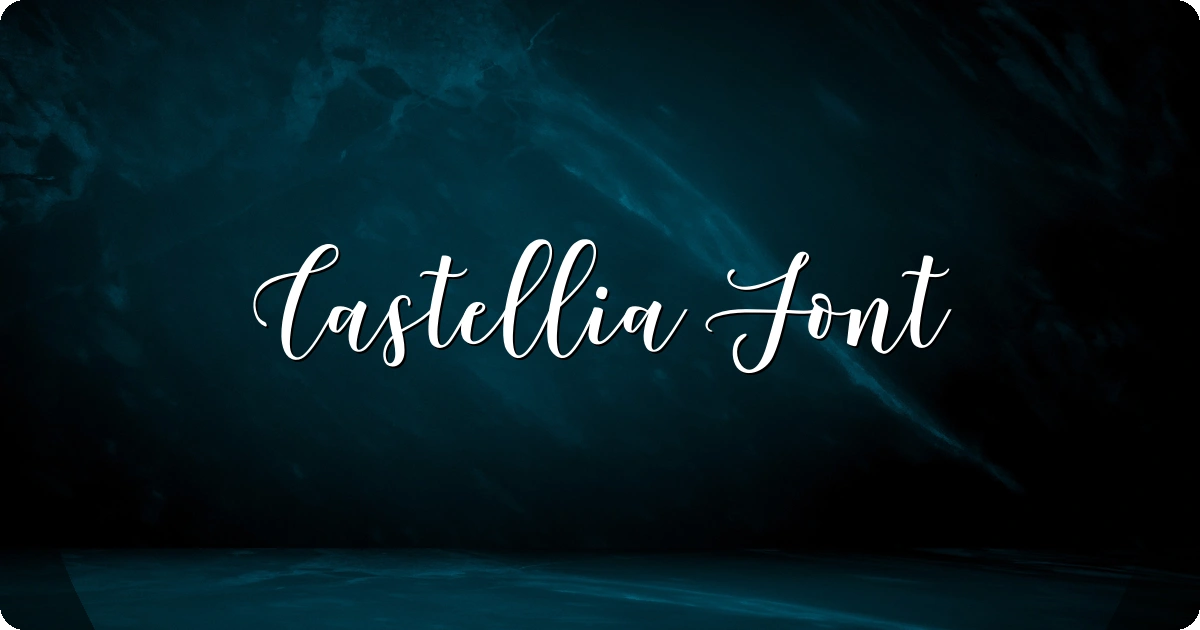 Castellia Font preview