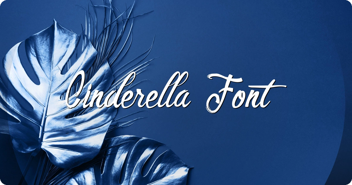 Cinderella Font preview