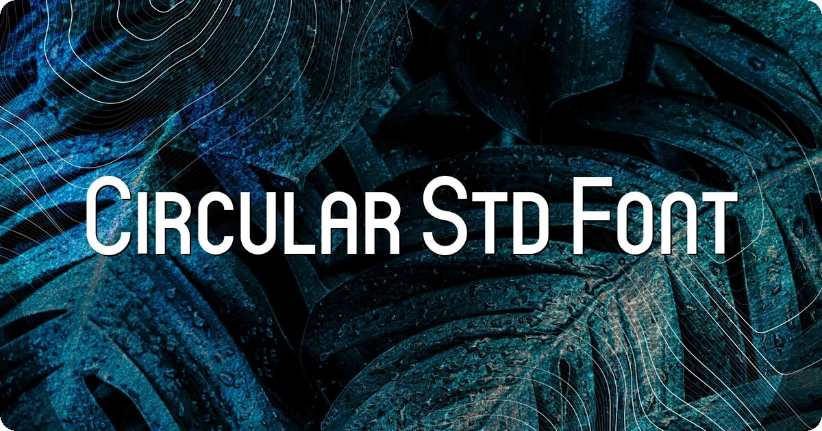 Circular Std Font preview