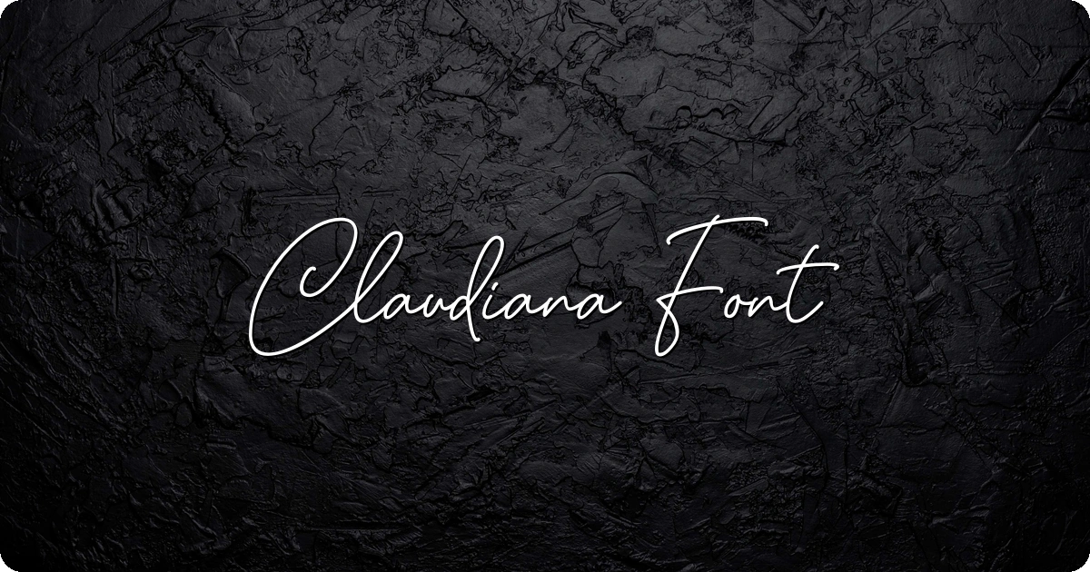 Claudiana Font preview