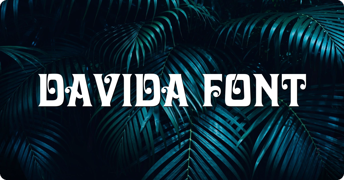 Davida Font preview