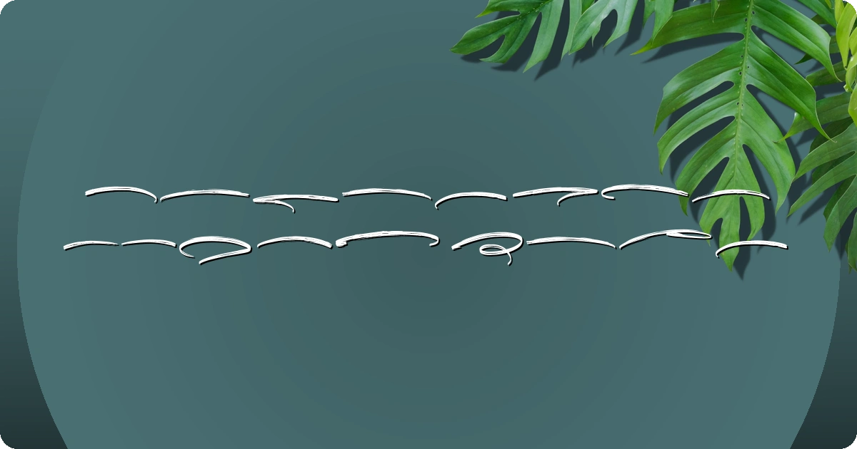 Dexotick Brush Font preview