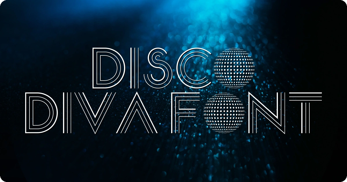Disco Diva Font preview
