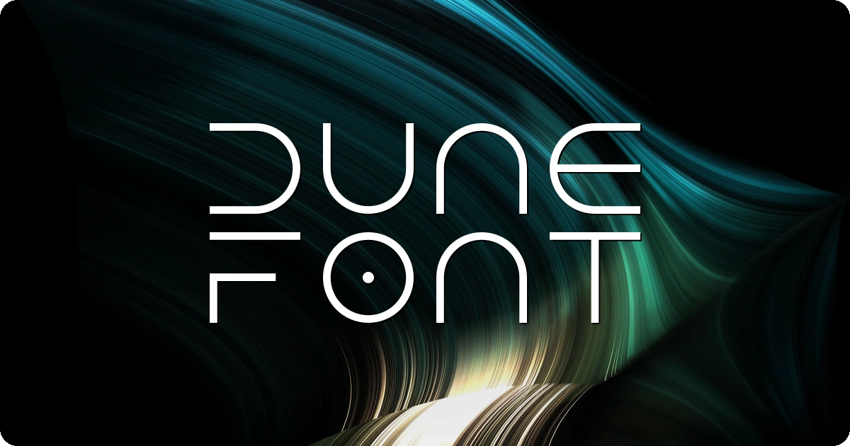 Dune Font font preview