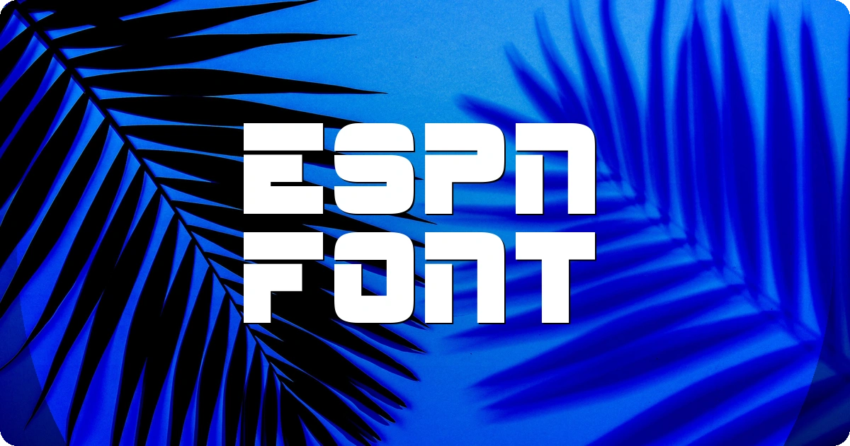 Espn Font preview