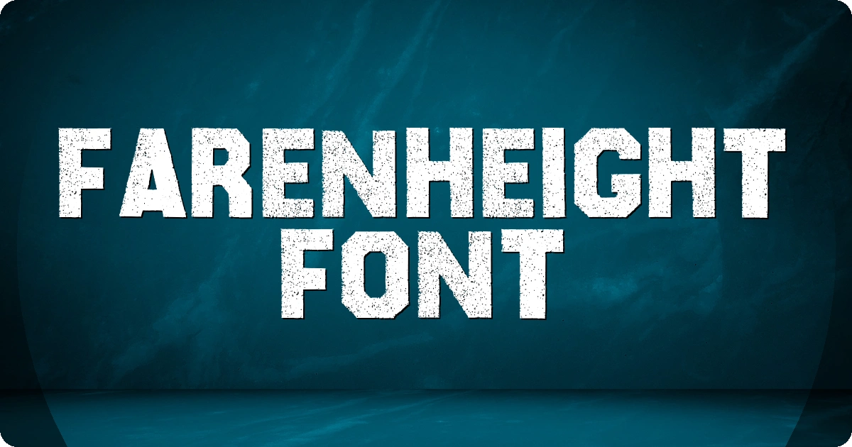 Farenheight Font preview