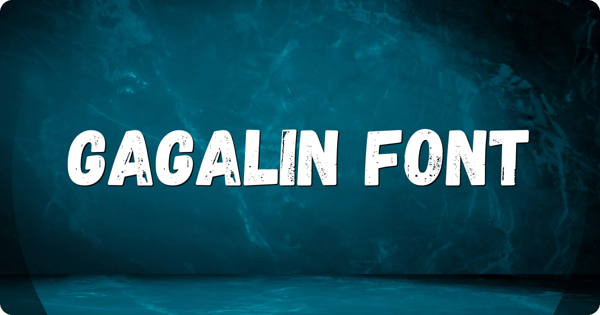Gagalin Font preview