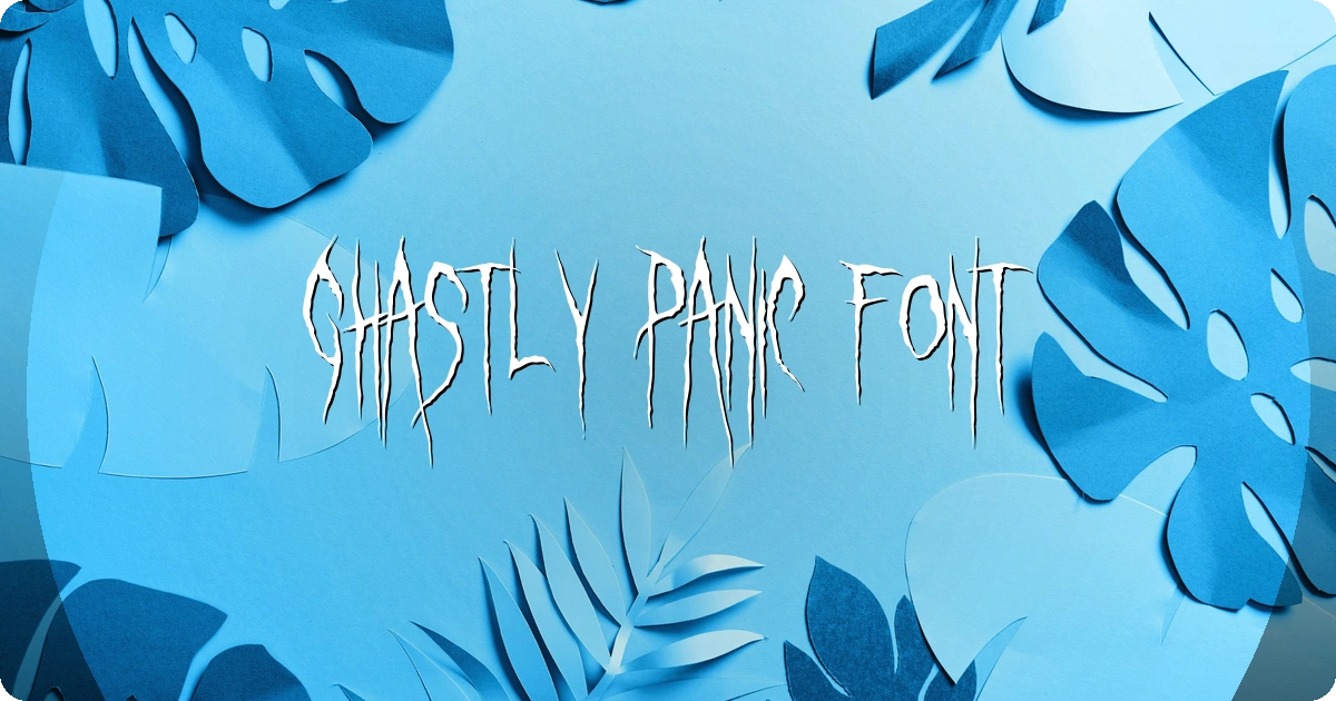 Ghastly Panic Font preview