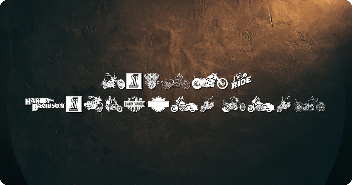 Harley Davidson Font preview