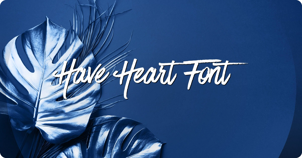 Have Heart Font preview