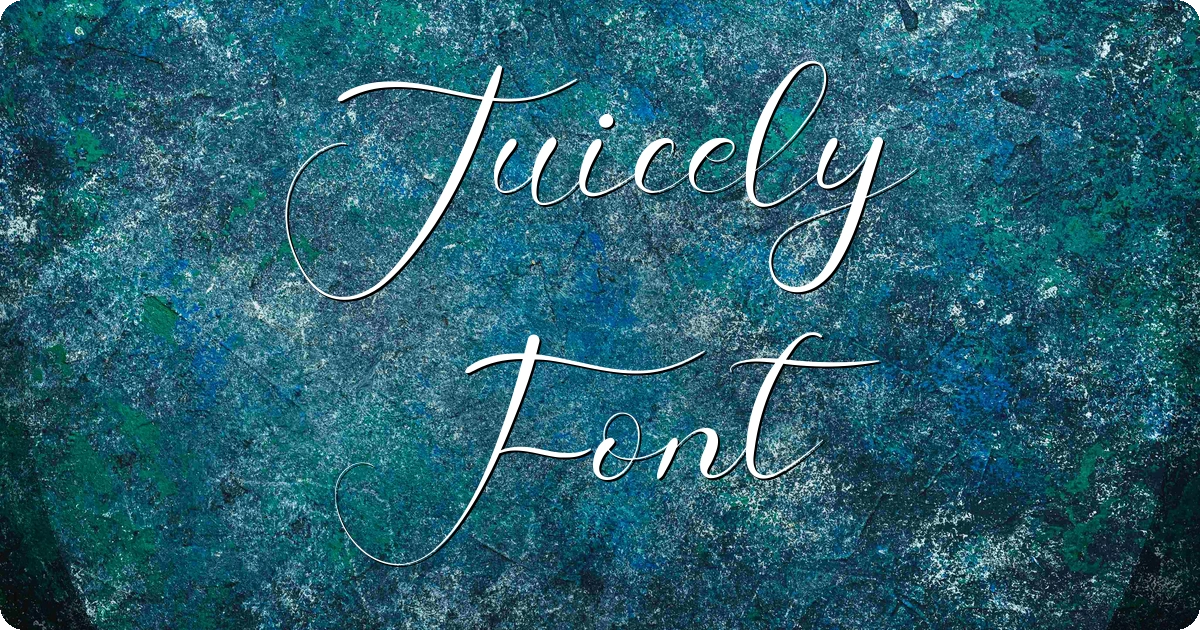 Juicely Font preview