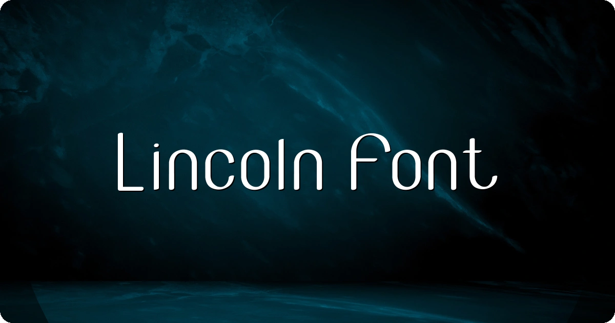 Lincoln Font preview