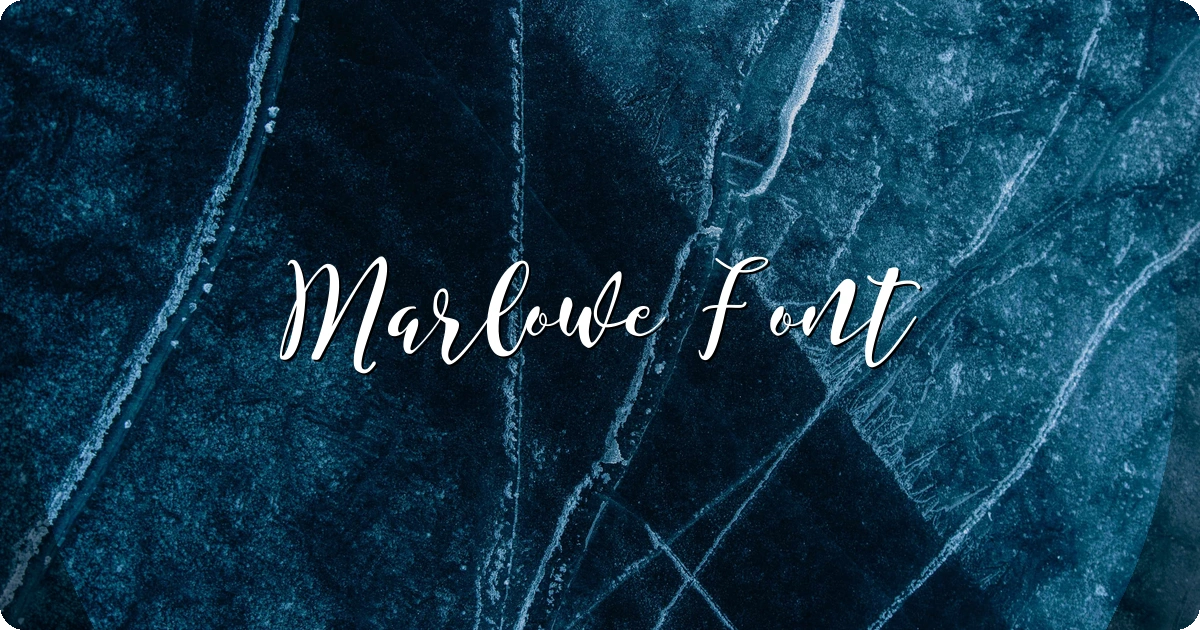 Marlowe Font preview
