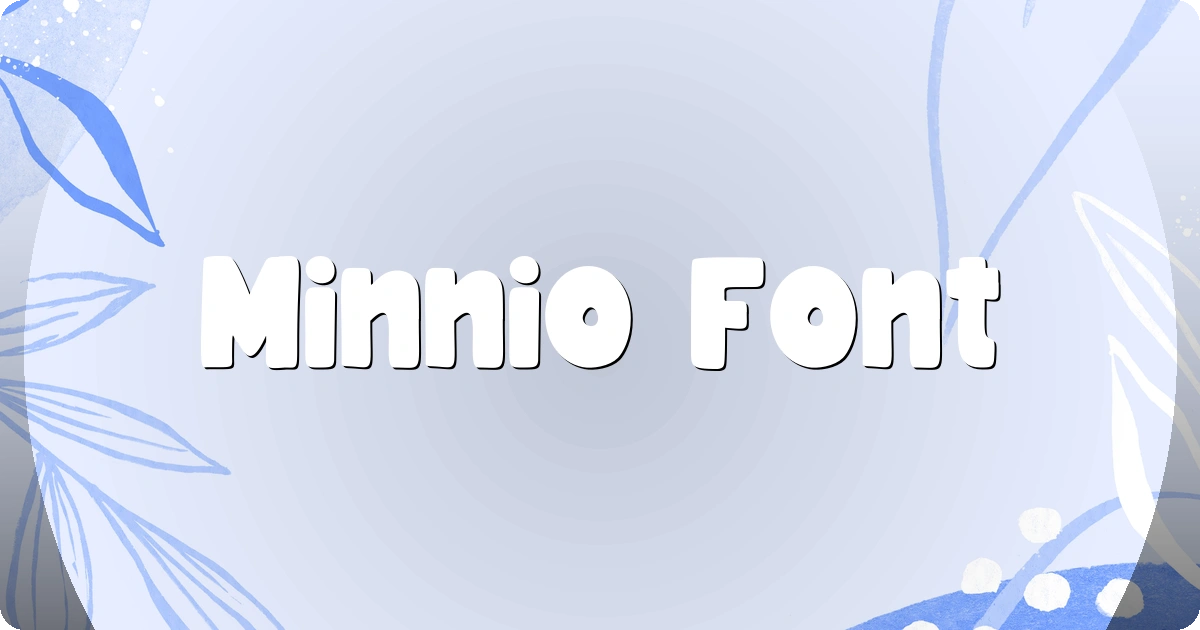 Minnio Font preview