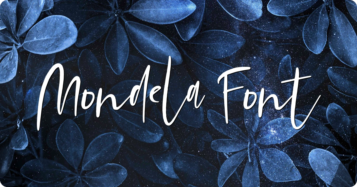 Mondela Font preview