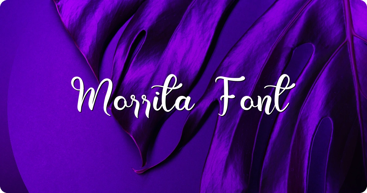 Morrita Font preview