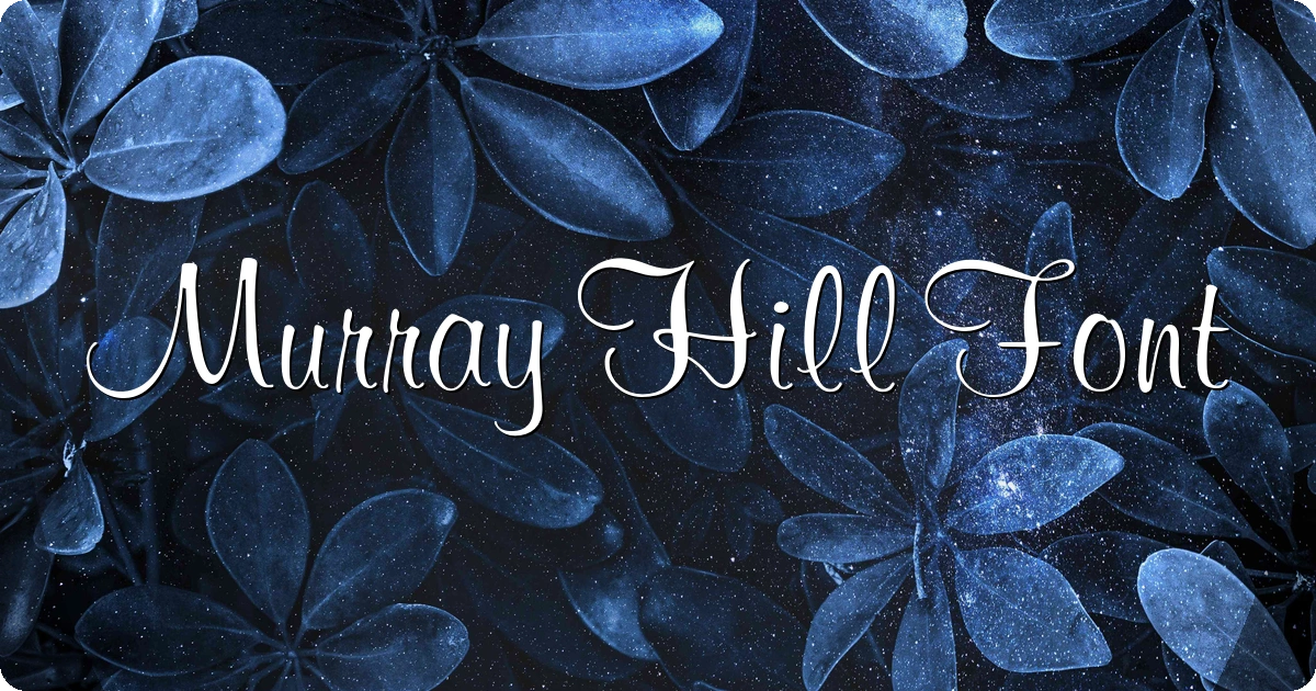 Murray Hill Font preview