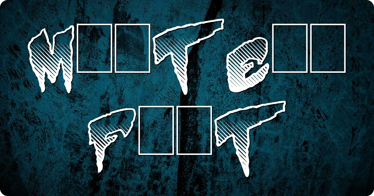 Mystery Font preview