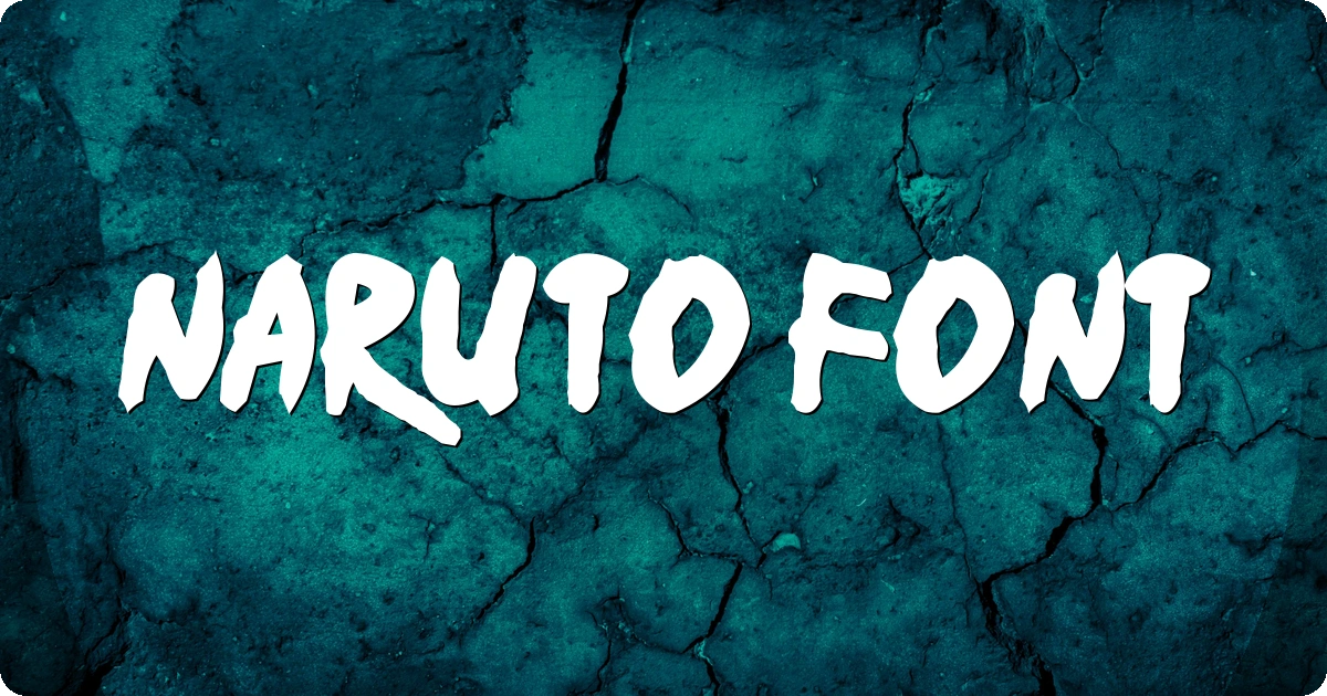 Naruto Font preview