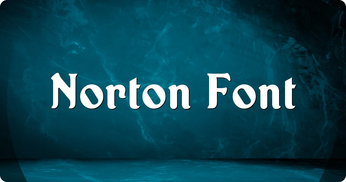 Norton Font preview