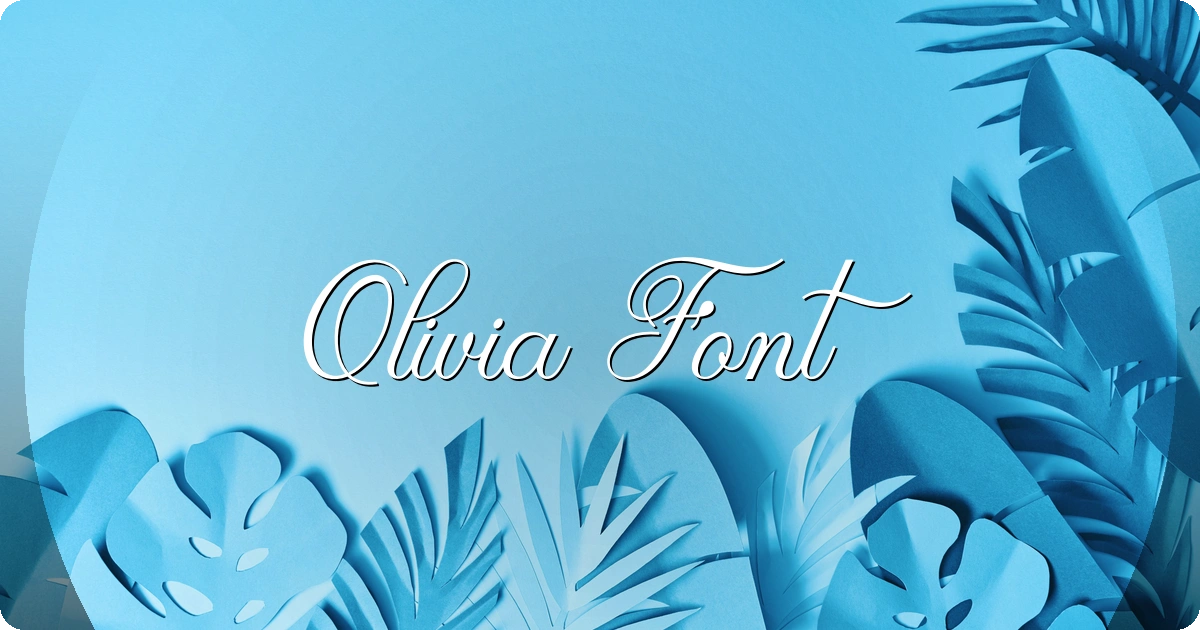 Olivia Font preview