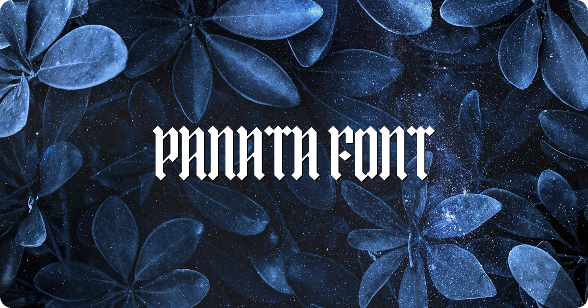 Panata Font preview