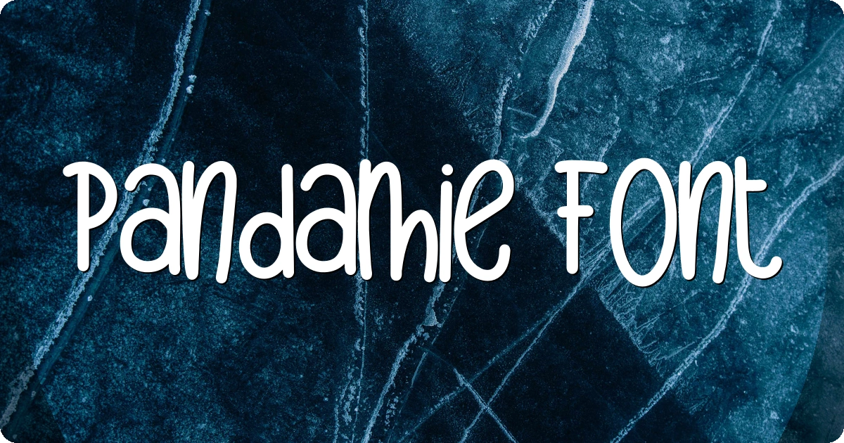 Pandamie Font preview
