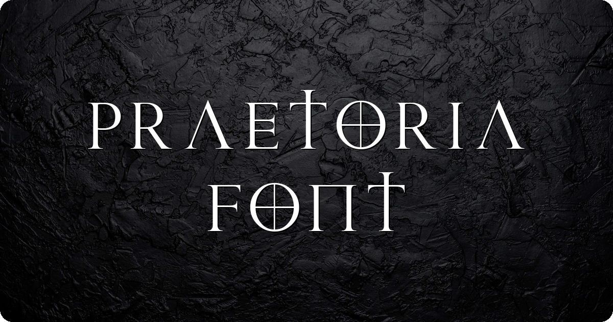 Praetoria Font preview