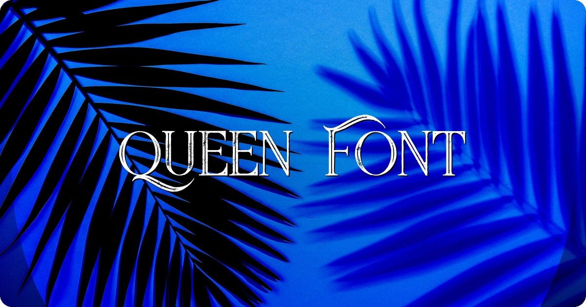 Queen Font preview