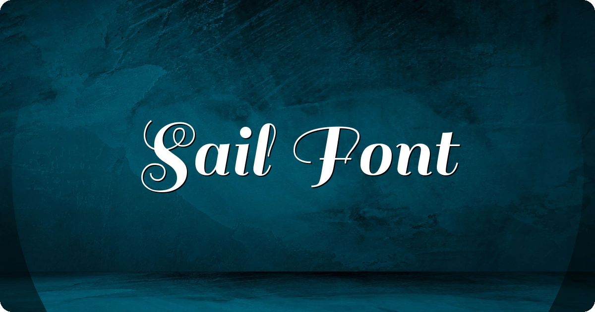 Sail Font preview