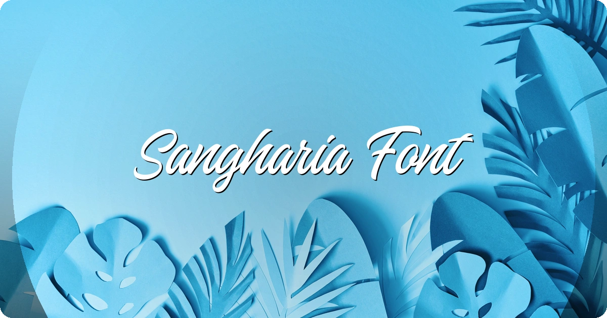 Sangharia Font preview