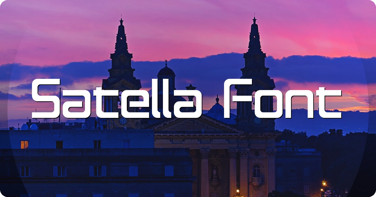 Satella Font preview