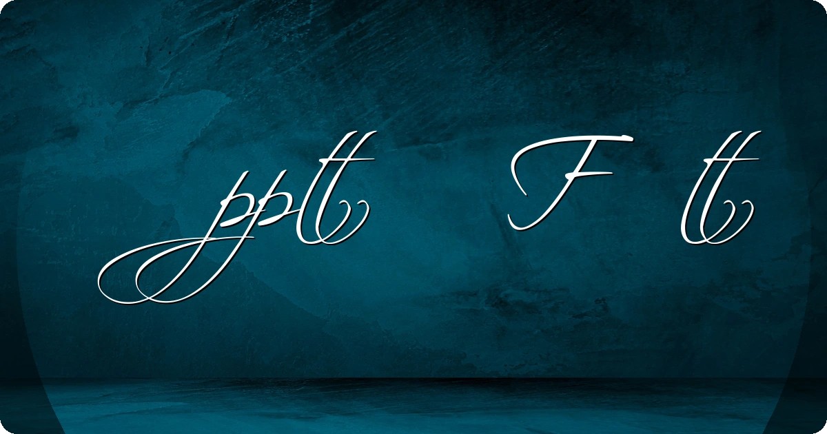 Scriptina Font preview