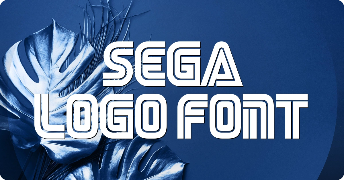 Sega Logo Font preview