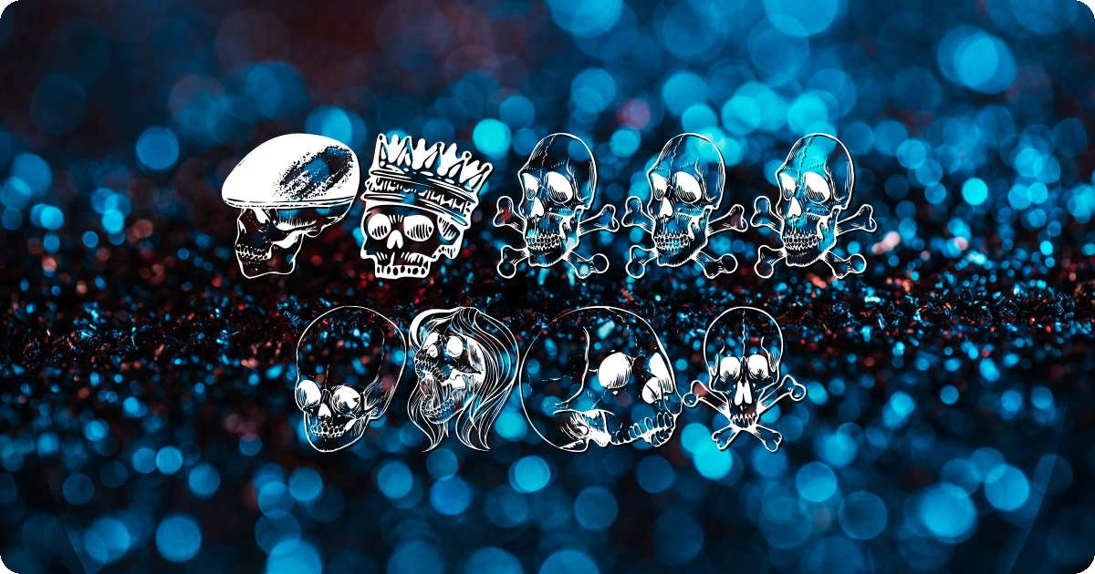 Skull Font font preview