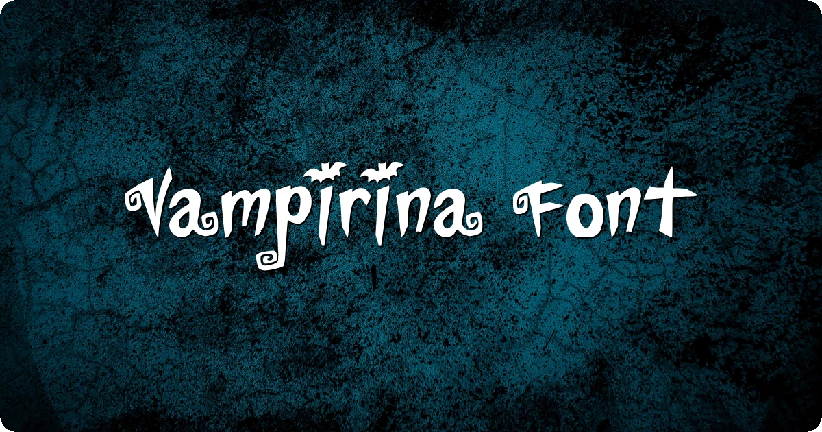 Vampirina Font preview