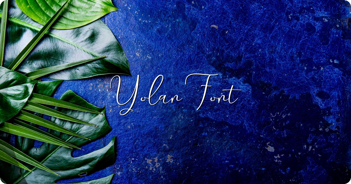 Yolan Font preview