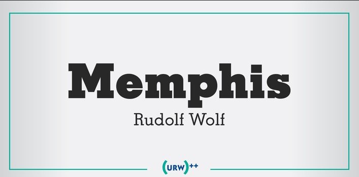 Memphis Font