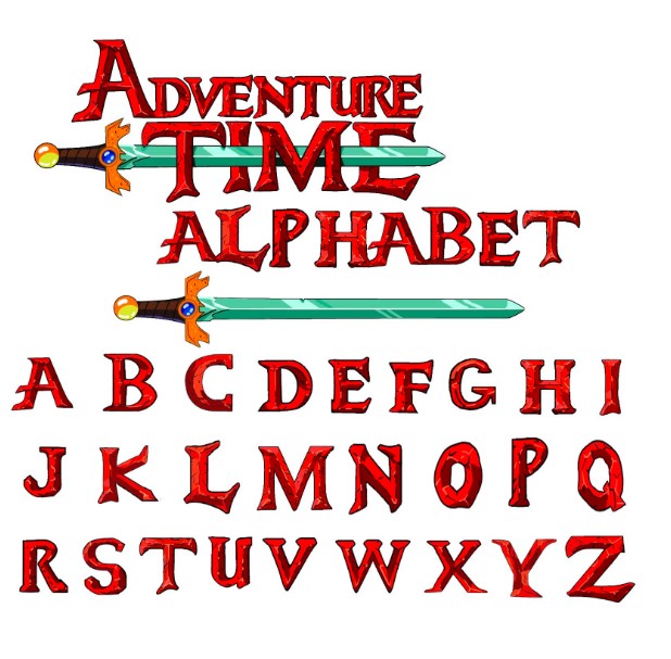 Adventure Time Font View