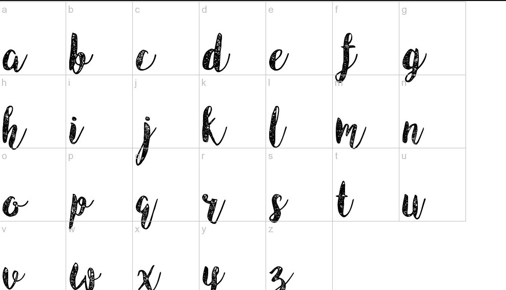 Angeline Font View