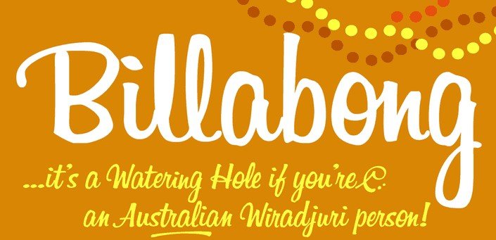 Billabong Font