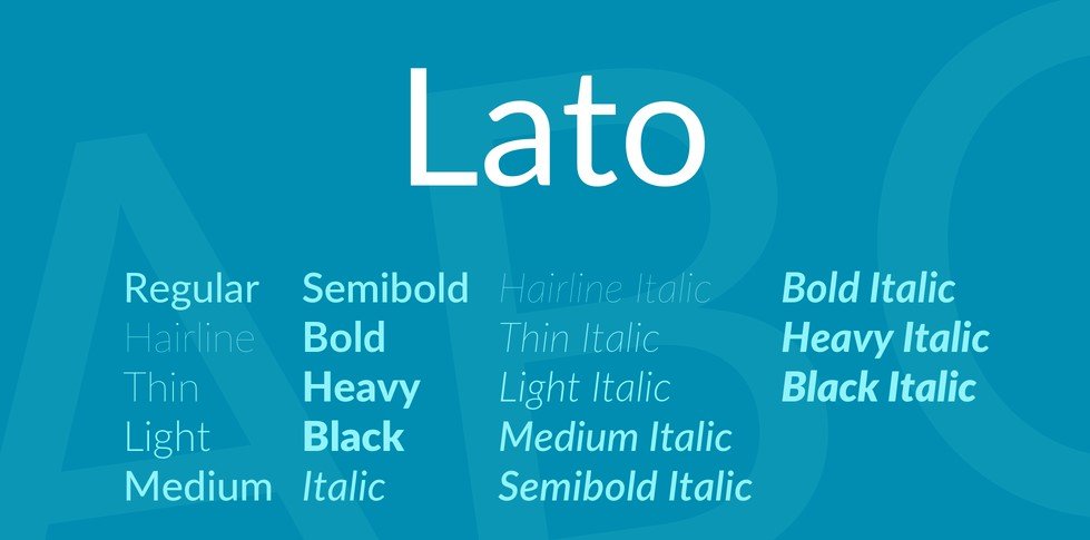 Lato Font