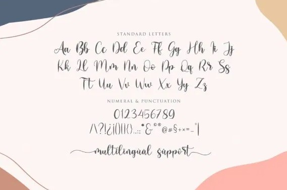Lovely Girly Font View
